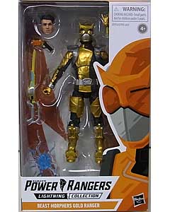 HASBRO POWER RANGERS LIGHTNING COLLECTION 6インチアクションフィギュア BEAST MORPHERS GOLD RANGER